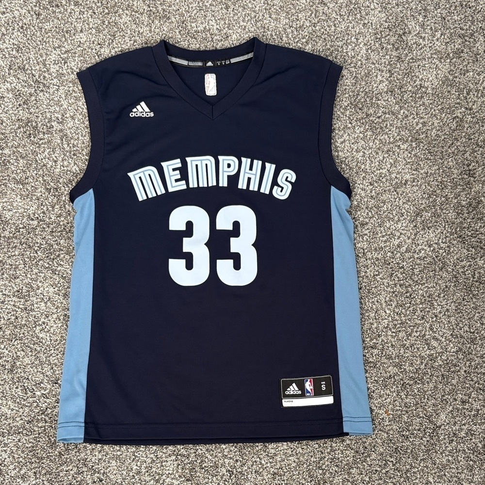 Adidas Marc Gasol Memphis Grizzlies NBA Jersey